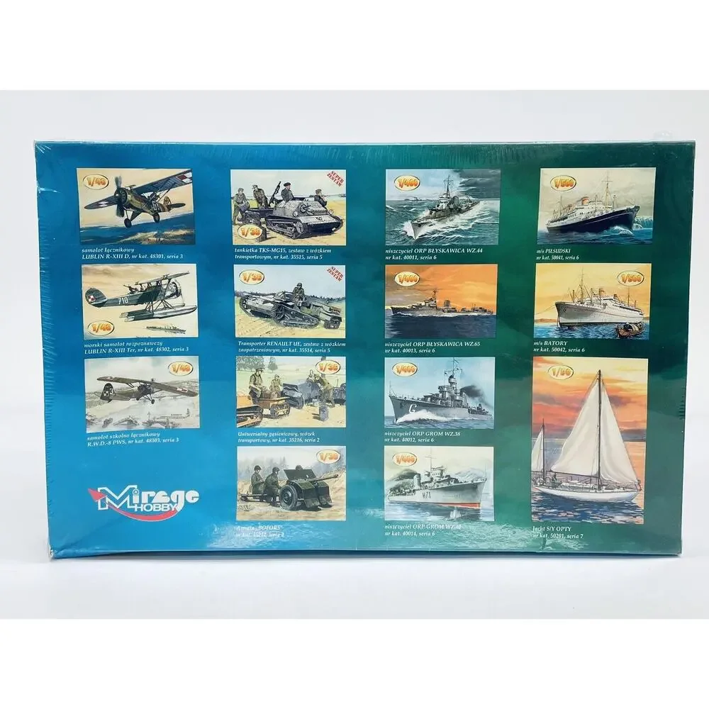 Mirage ORP Grom Wz.40 Polish Destroyer 1:400 Plastic Model Kit 40014 New Sealed